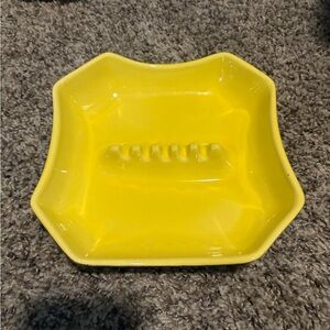 Vintage Antique Mid Century Modern California Pottery Ceramic Ashtray 8”